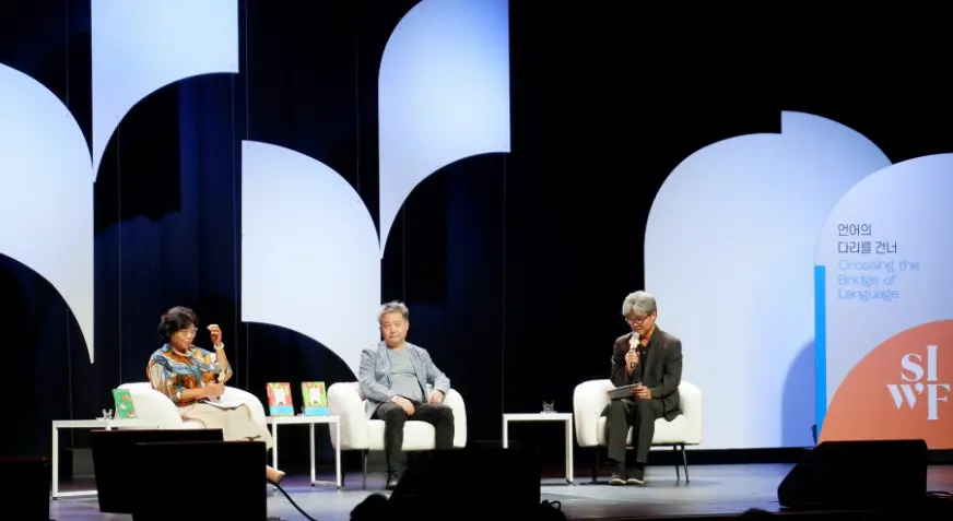 Speakers at Seoul International Writers’ Festival