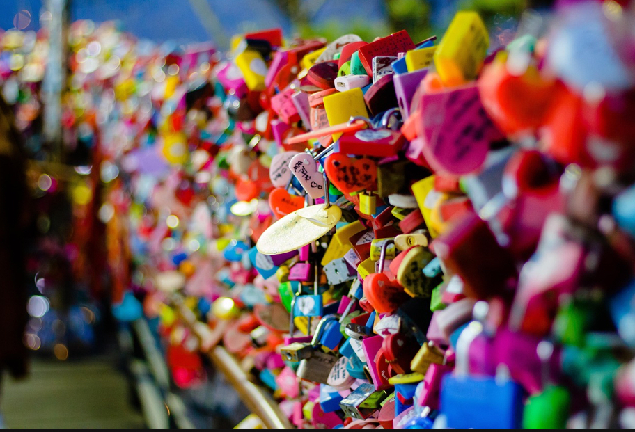 Enduring Love street decorations